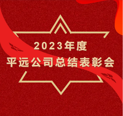 新平遠(yuǎn) 新氣象∣平遠(yuǎn)公司2023年度總結(jié)表彰會圓滿舉辦